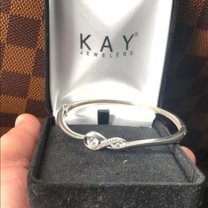Infinity sterling bracelet from Kay jewelers